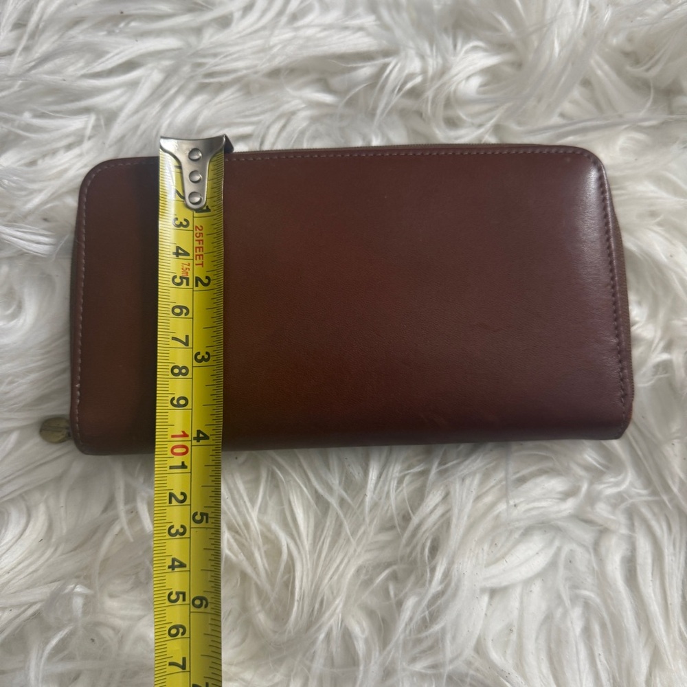 Longaberger NWOT vintage leather wallet - Picture 2 of 6